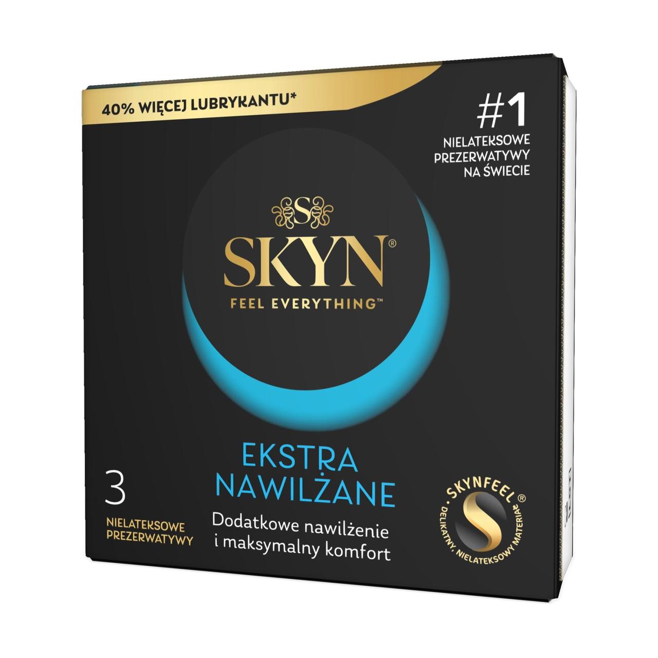 Презервативи SKYN Ekstra Nawil| anel 3 шт Кітті, фото 1