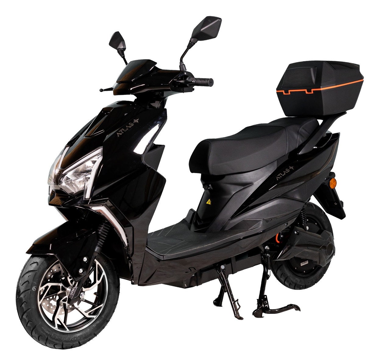 Електроскутер Atlas Speedy 2000W Box Чорний, фото 1
