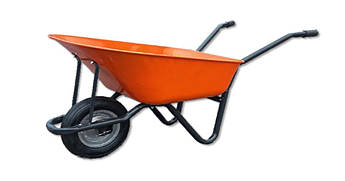 Тачка будівельна одноколісна DOZER 90/170 л, 200 кг