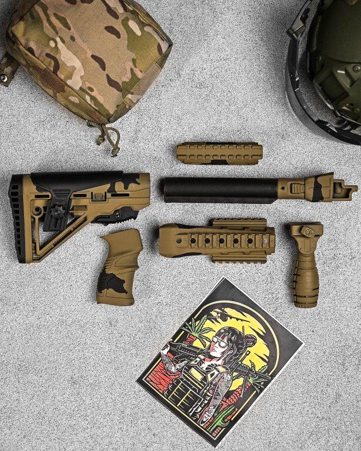 Тактичний обвіс на АК-47 та АК-74 набір для тюнінгу ВТ6012