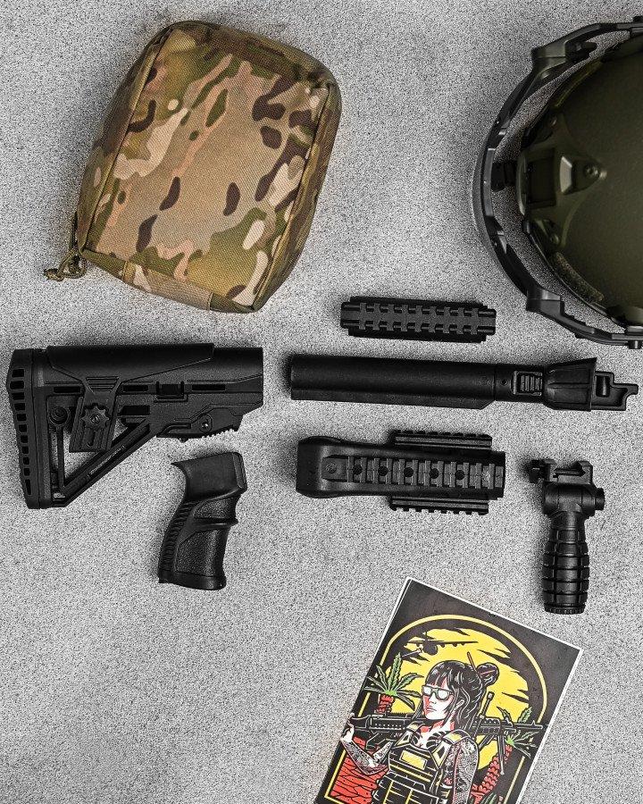 Набір приклад телескопічний Fab Defense New generation НО8422