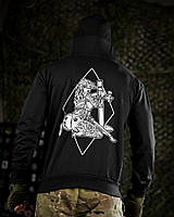 Тактична худі MAKLIN міномет чорна ДЛ7060