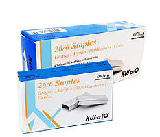 Скоби KW-Trio 26/6, до 30 аркушів (1000 шт) (уп.)