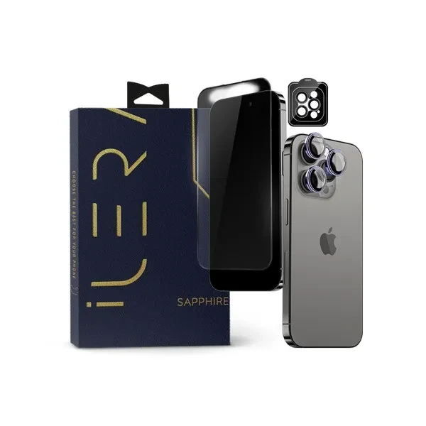 Захисне скло для камери iLera FocusPro Lens for camera для iPhone 14 Pro/14 Pro Max Purple, фото 1