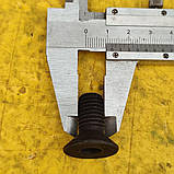 Болт тарілки ковзної нижній (М12х25) на польську роторну косарку Wirax 8245-036-010-515, фото 4