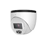 Комплект IP-відеонагляду на 4 камери TVT IP-Video Kit 4x4Mp (T) PoE: 4 купольні 4Mp відеокамери + 4-канальний, фото 3