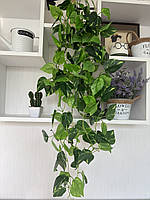 Штучна ампельна дифенбахія 1 м — латексне листя, декоративна зелень для інтер’єру, фотозон, декору, фото 7