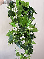 Штучна ампельна дифенбахія 1 м — латексне листя, декоративна зелень для інтер’єру, фотозон, декору, фото 5