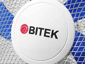 Підлоговий електричний вентилятор ВІТЕК ВТ-1630W поворотний 40Вт 40см із захисними ґратами для дому офісу, фото 3