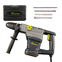 Перфоратор с патроном SDS MAX Titan PP4001 с антивибрационной системой и дополнительной рукояткой