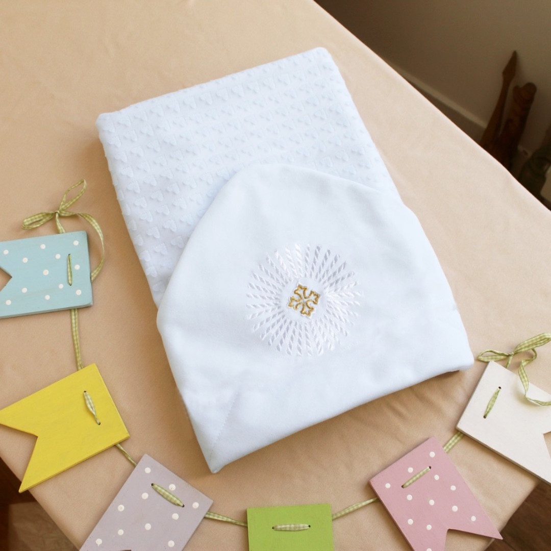 Крижмо Ladan Мінкі серце 90х75 см Білий (KR9-PromeniMinkiSerce), фото 1