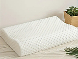 Ортопедична подушка для здорового сну memory latex pillow м'яка з ефектом пам'яті, фото 2