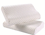 Ортопедична подушка для здорового сну memory latex pillow м'яка з ефектом пам'яті, фото 4