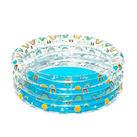 Дитячий надувний басейн BESTWAY 51048 Тропічні фрукти 170*53 см