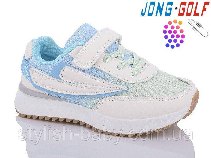 Дитяче взуття гуртом. Дитяче спортивне взуття 2024 бренда Jong Golf для дівчаток (рр. з 28 по 33)