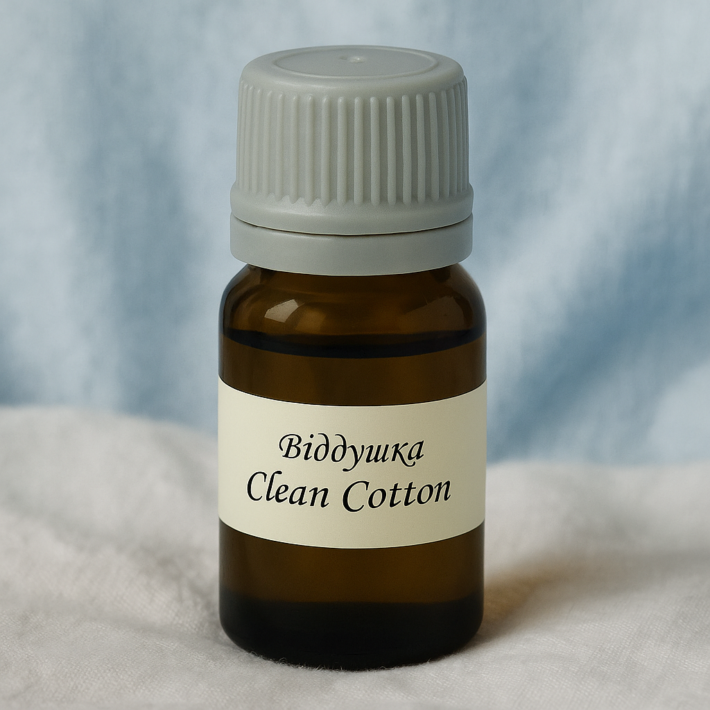 Clean Cotton 10 мл, віддушка для свічок Проміс-Плюс