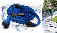 Садовый шланг Expandable Hose 60м + насадка-распылитель для полива, Шланг поливочный растягивающийся
