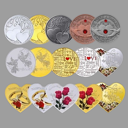 Монети подарункові до події (ювілей або весілля)