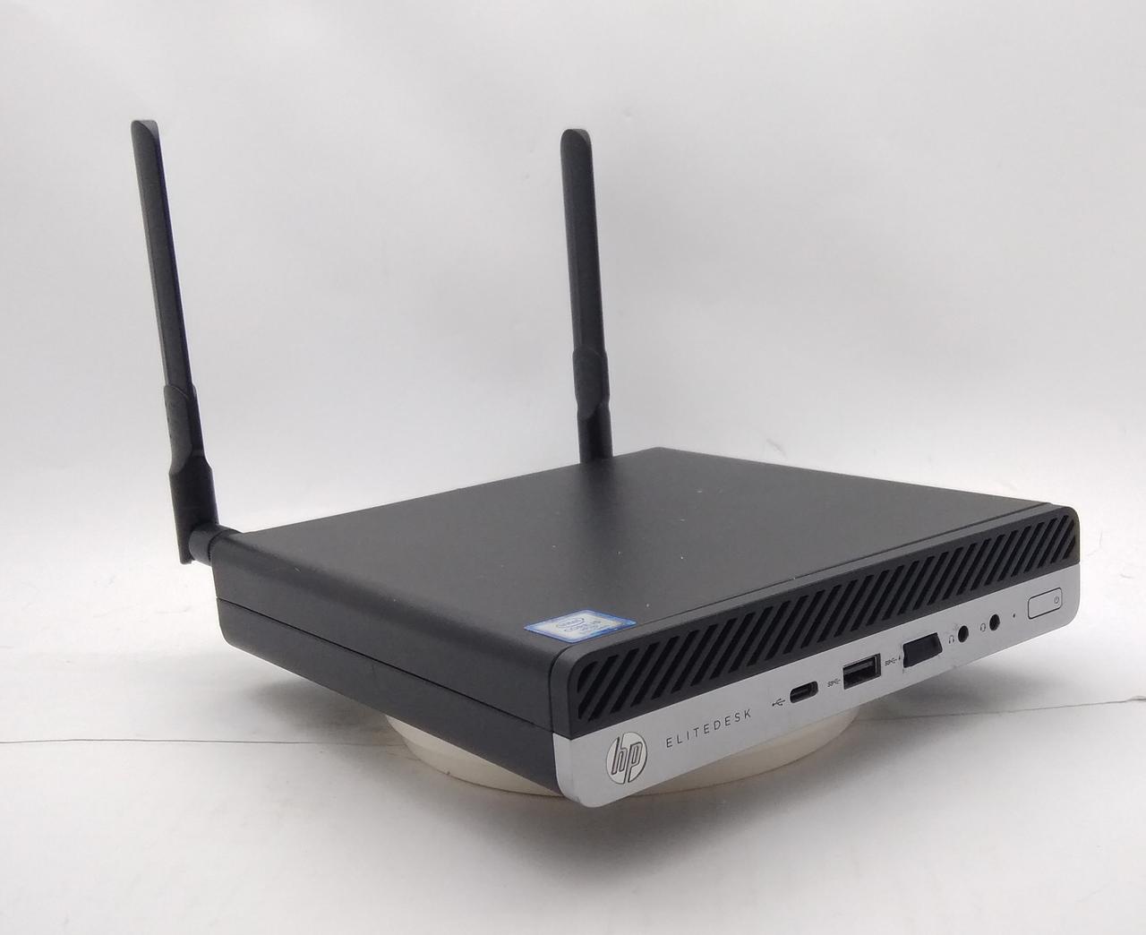 Міні ПК HP EliteDesk 800 G5 i5-9600T 8/256 GB DisplayPort DP-HDMI VGA WiFi+Bluetooth \ USB-порт проблемний \