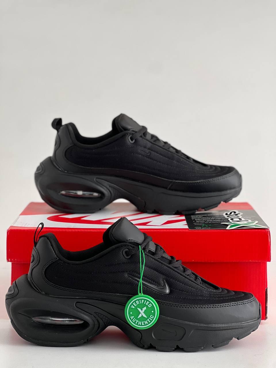 Чоловіч кросівки Nike Nike Air Max Portal Black Чорні Взуття Найк Аір Макс Портал високі текстиль демісезон