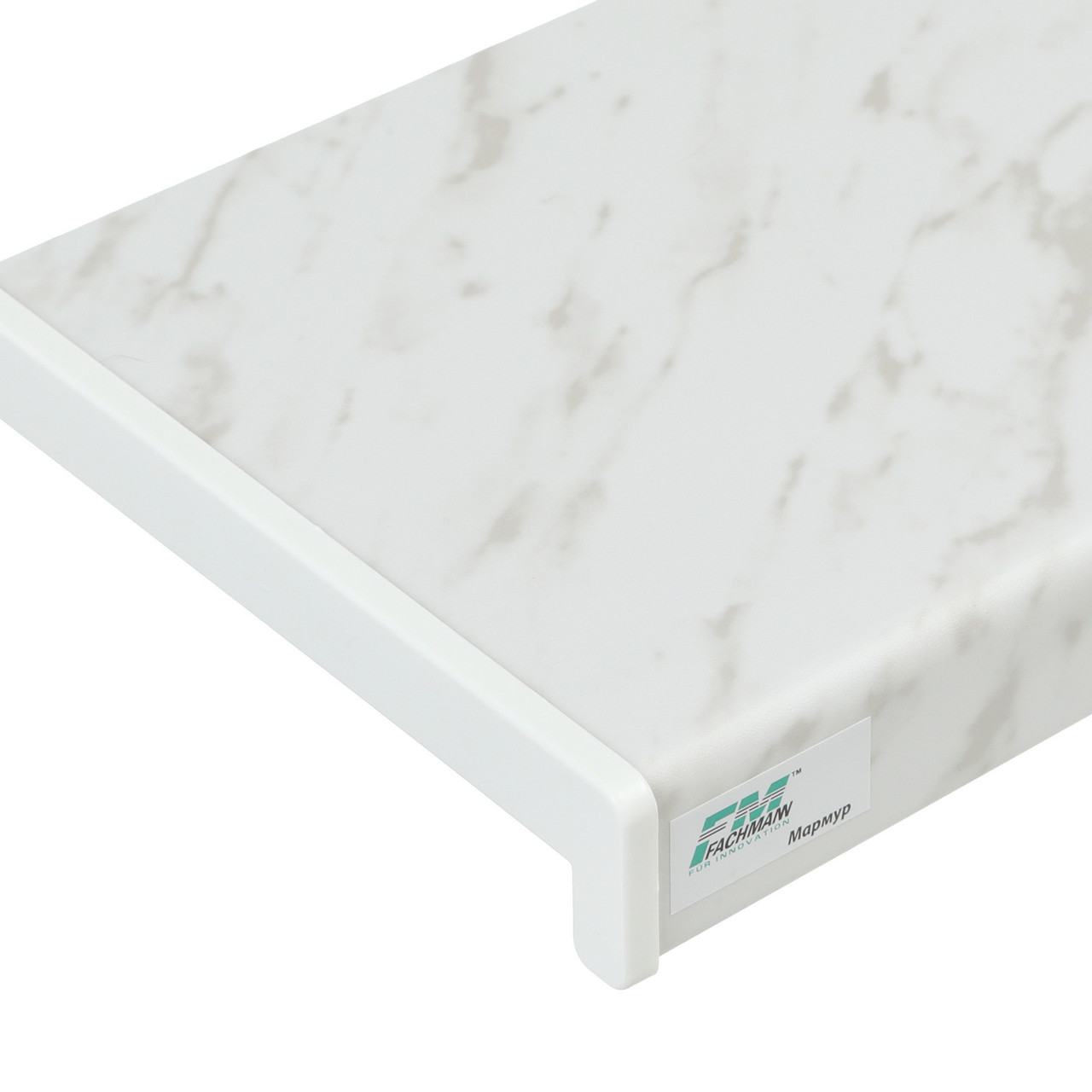 Пластикове підвіконня Fachmann Фахманн Мармур матовий, фото 1