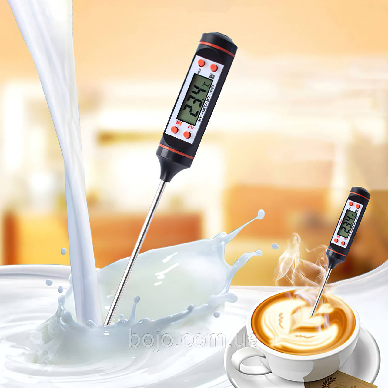 Харчовий електронний термометр Food Thermometer, кухонний градусник для їжі, щуп (211)