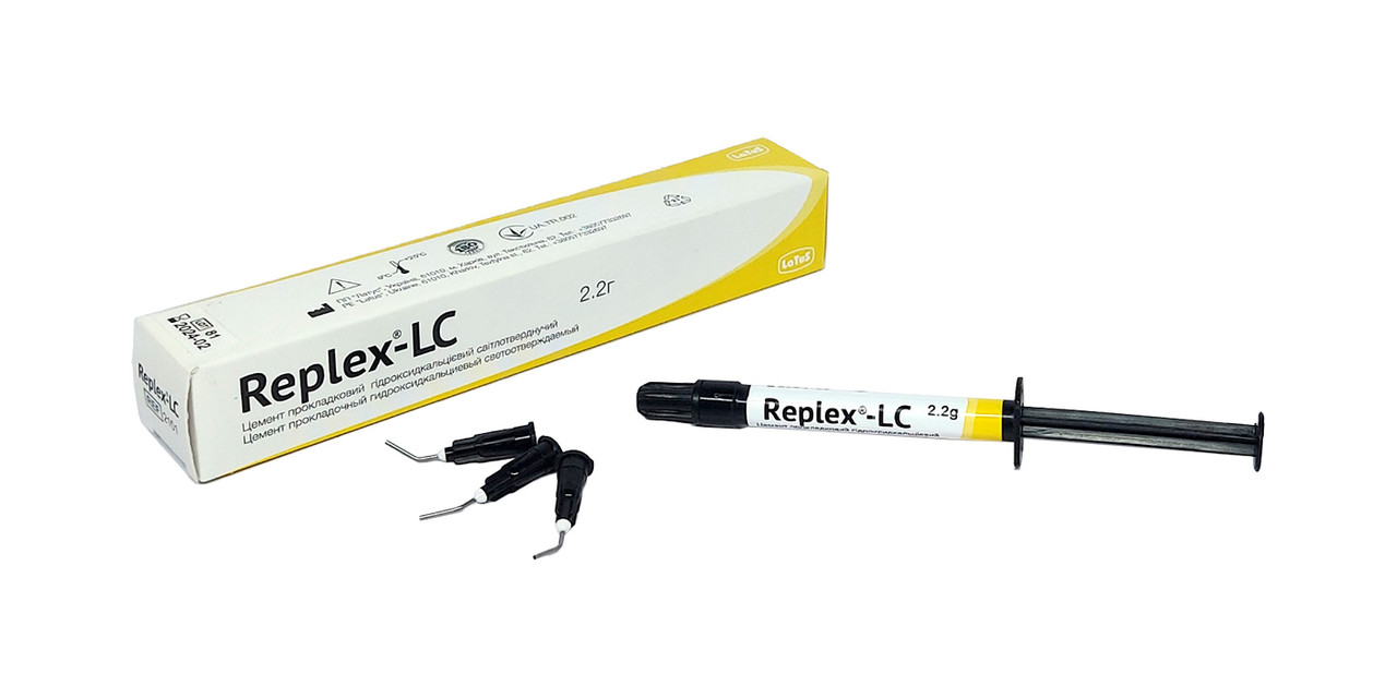 Replex-LC (Реплекс-ЛЦ), Латус - цемент прокладочний гідроксидкальцієвий світлотвердіючий