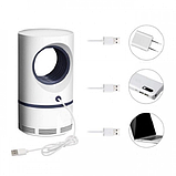 Відлякувач знищувач комарів Mosquito Killer JB-666 Електрична пастка для комах, фото 4