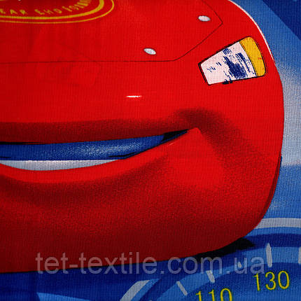 Дитяча постільна білизна ТЕТ Ранфорс Тачки 100% бавовна, фото 2