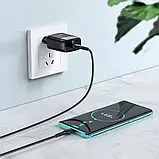 Мережевий зарядний пристрій HOCO C72Q Type-C QC 3.0 (1 USB, 3 A MAX) 18 W + кабель Type-C 1 м, фото 5
