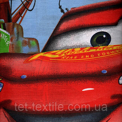 Дитяча постільна білизна ТЕТ Ранфорс Тачки 100% бавовна, фото 2