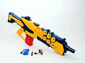 Водяний автомат Electric 65 см - акумуляторний водяний бластер із дальністю до 10 м, жовтий