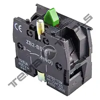 Блок-контакт ZB2-BE101 (NC) зелений для кнопок XB2 – додатковий контакт