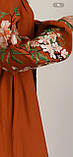 Вишита сукня Татяна таракотова, фото 5