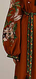 Вишита сукня Татяна таракотова, фото 2