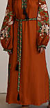 Вишита сукня Татяна таракотова, фото 4