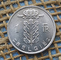 1 франк 1980 року. Бельгiя