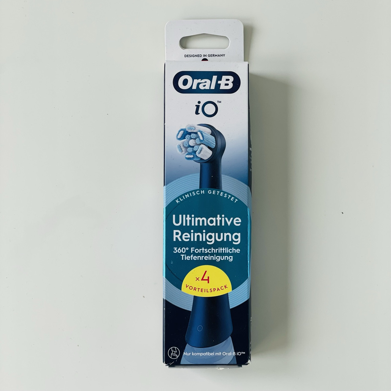 Насадки для зубної щітки ORAL-B IO Ultimative Reinigung (Ultimate Clean) 4 шт., фото 1