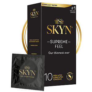 Презервативи SKYN Supreme Feel 10 шт безлатексні ультратонкі