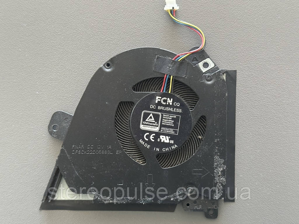 Вентилятор 6033B0091401 для Asus TUF DASH F15 (FX516P) Original