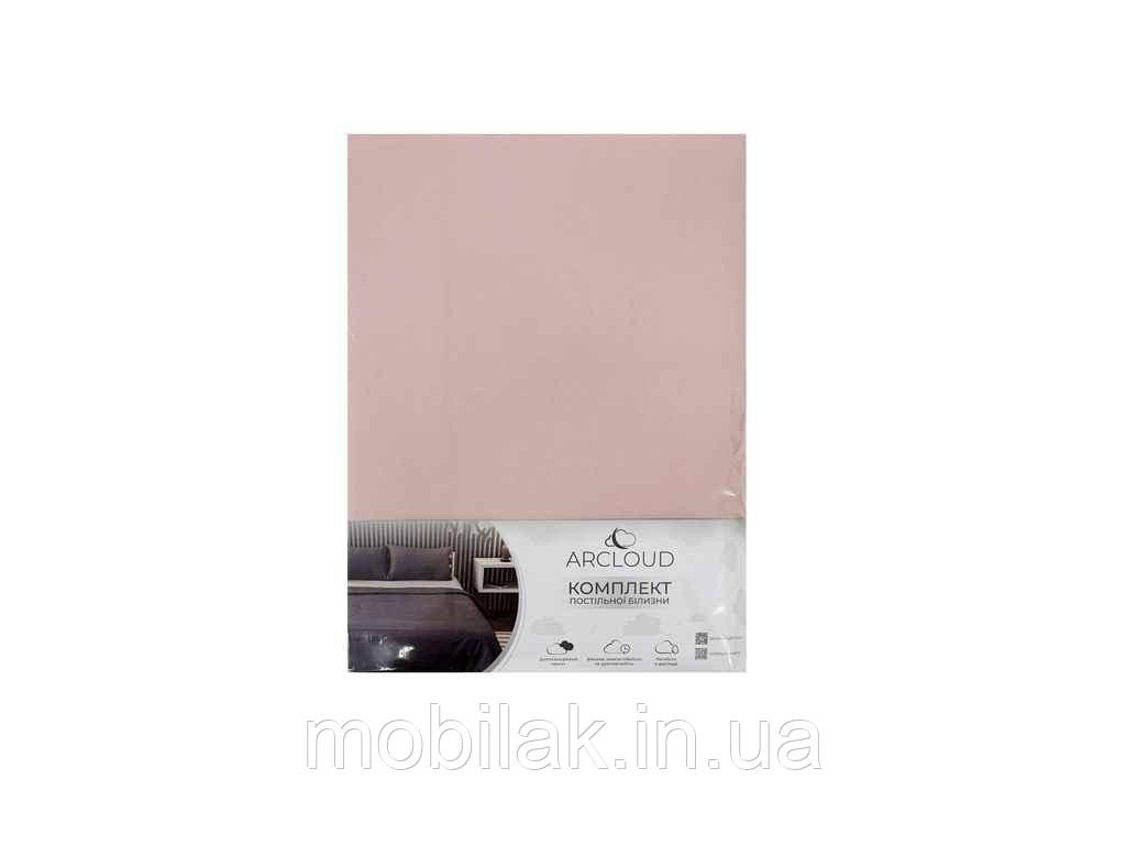 Простирадло 145*210 мікрофібра полуторне Peach Whip арт.14-1309 ТМ ARCLOUD