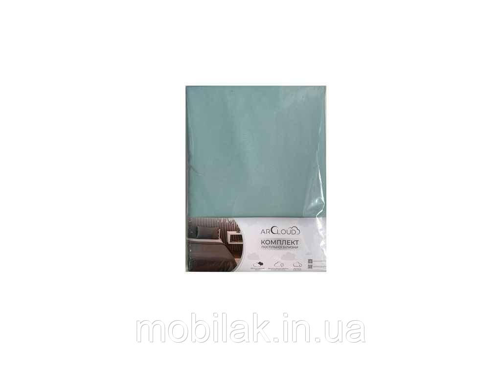 Простирадло 200*220 мікрофібра евро Blue Haze арт.15-4707 ТМ ARCLOUD