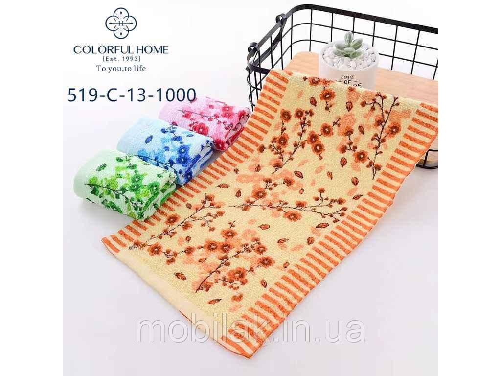 Рушник 25*50 махра арт.519-13 асорті ТМ COLORFULHOME