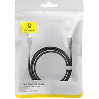Кабель USB Type-C/Type-C BASEUS P10355702111-00 100W 1,2м чорний, фото 2