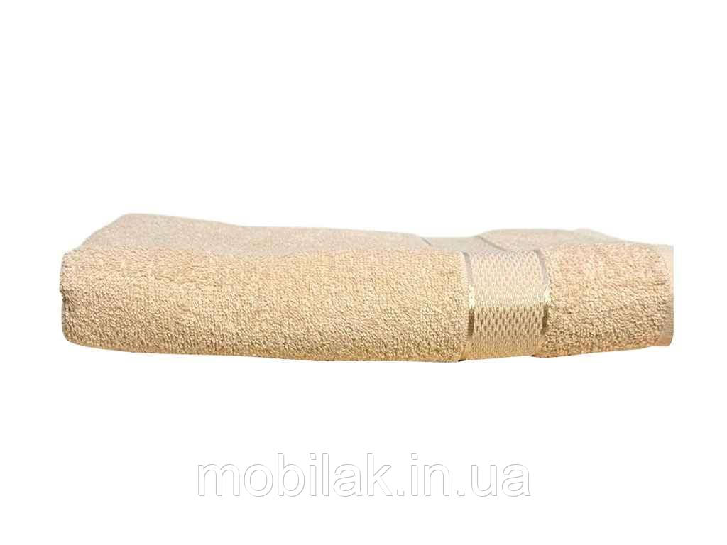 Рушник 50*90 Махровий Бежевий 8076 ТМ LELIT