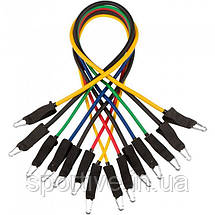 Набір амортизаторів CORE FITNESS 19 Resistance Band Set, фото 3