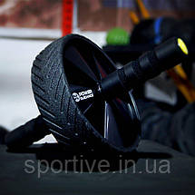 Ролик для преса GoFit POWER GUIDANCE Ab Wheel Roller, фото 4