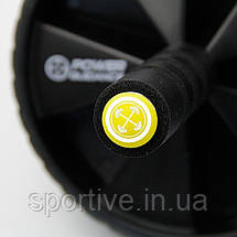 Ролик для преса GoFit POWER GUIDANCE Ab Wheel Roller, фото 5