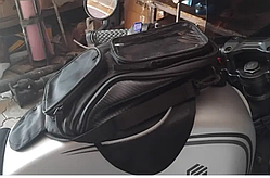 Сумка на бак мотоцикла, мотосумка на магнітах 33х20х14