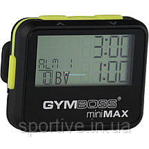 Наручний таймер для боксу і кросфита Gymboss miniMAX SoftCoat, фото 3